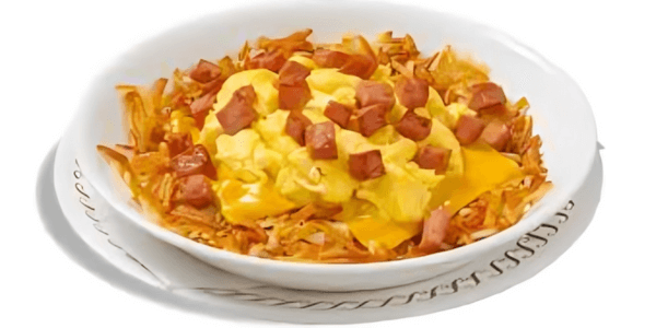 Bacon Egg & Cheese Hashbrown Bowl