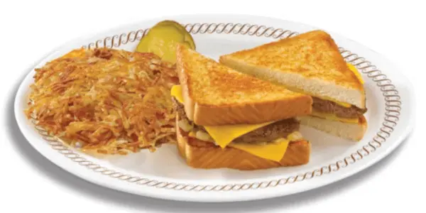 texas patty melt with hashbrowns