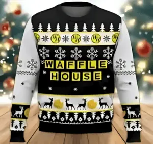 Waffle House Christmas Sweater