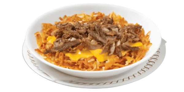 Waffle House Cheesesteak Melt Hashbrown Bowl Calories & Price
