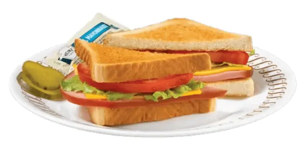 Ham And Cheese Sandwich (Lettuce & Tomato) Calories & Price