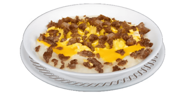 Waffle House Sausage Egg & Cheese Grits Bowl Calories & Price