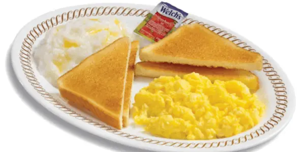 Two Egg Breakfast Waffle House Calories & Price in 2024